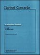 CLARINET CONCERTO cover